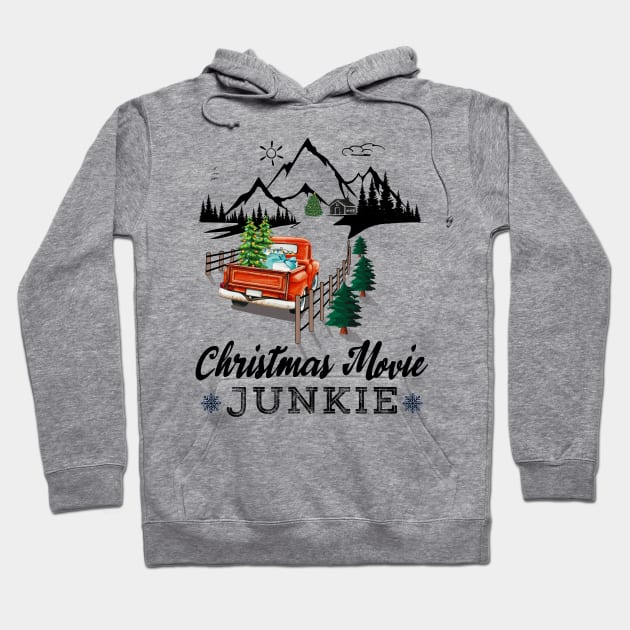 Christmas Movie Junkie Hoodie by Blended Designs